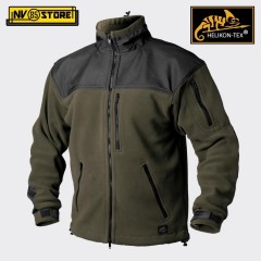 Felpa HELIKON-TEX CAF Tactical Fleece Pile Caccia Softair Militare Outdoor OD-BK