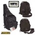 ZAINO TATTICO MONOSPALLA INCURSORE MFH NERO BK BACKPACK SOFTAIR SURVIVOR CAMPING