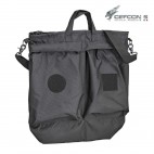 HELMET FLIGHT BAG DEFCON 5 PORTA ELMETTO PILOTI MILITARE SOFTAIR SURVIVOR NERO