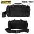 MARSUPIO TATTICO INCURSORE MILTEC FANNY PACK MOLLE ASSAULT SOFTAIR LARGE NERO BK