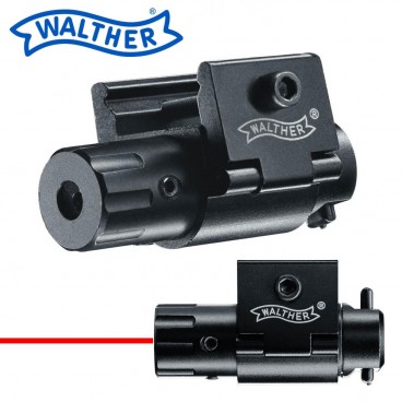 Laser WALTHER Micro Shot MSL per Pistola con Slitta Weaver Piccatinny + BATTERIE