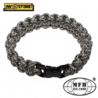 Bracciale Braccialetto PARACORD MFH 1,9 cm Treccia Lunghezza 21, 23, 25 cm AT US