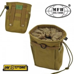 Tasca Utility Bag MOLLE MFH Porta Pallini Caricatori Esausti Oggetti SOFTAIR TAN