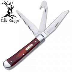 KNIFE COLTELLO ELK RIDGE 089 SURVIVOR SURVIVAL CHIUDIBILE FOLDING CACCIA CAMPING