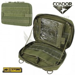 Borsa Tasca Office Utility CONDOR MOLLE Nylon 1000D per Gilet Tattico SOFTAIR OD