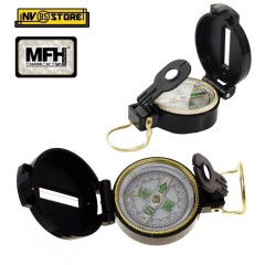 BUSSOLA MILITARE MILITARY COMPASS MFH MODELLO USA SCOUT CAMPING BOSCO 60 GRAMMI