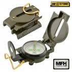 BUSSOLA MILITARE MILITARY COMPASS MFH MODELLO USA CORPO IN METALLO METAL BODY