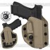 Fondina "NERA" VEGA HOLSTER VKK in POLIMERO per GLOCK 17-22-31-37 sistema MOLLE