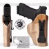 Fondina Interna VEGA HOLSTER UC1 per Uso Interno GLOCK 17-22-31-37 in VERA PELLE