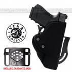 Fondina VEGA HOLSTER SU2 "GLOCK 17-22" in Cordura con Sicura e Passanti INCLUSI