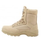 Stivali Anfibi Militari Boots Security MILTEC Thinsulate 3M Pelle Leather ZIP KH