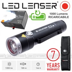 TORCIA LED LENSER Torch MT10 RICARICABILE *** 1000 Lumens REALI *** + Batteria Li