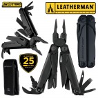 LEATHERMAN SURGE BLACK NEW VERSION PINZA MULTIFUNZIONE PLIER MULTITOOL + FODERO