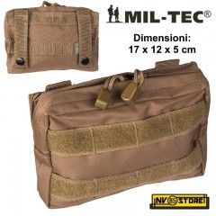 Borsa Tasca Utility MIL-TEC sistema MOLLE per Gilet Tattico SOFTAIR CY