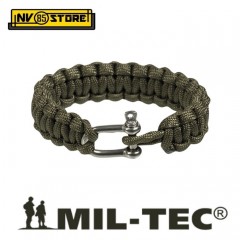 Bracciale Braccialetto MILTEC PARACORD Bracelet 1,9 cm Treccia 17, 20, 23 cm OD