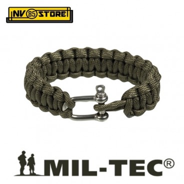 Bracciale Braccialetto MILTEC PARACORD Bracelet 1,9 cm Treccia 17, 20, 23 cm OD