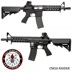 Fucile Elettrico G&G Armament CM16 Raider 6mm M4 Softair GG-RAIDER