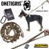 Guinzaglio per Cani Cordura 1000D OneTigris Moschettone Rinforzato Militare CY