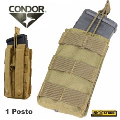 PORTA CARICATORE RAPIDO SINGOLO 1 POSTO CONDOR MA18 PER M4 SOFTAIR COYOTE TAN