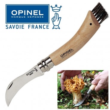 KNIFE OPINEL CHAMPIGNON N. 8 COLTELLO PER FUNGHI CAMPO CACCIA SURVIVOR FOLDING