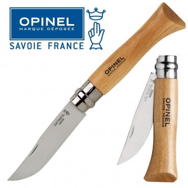KNIFE OPINEL N° 6 COLTELLO DA LAVORO CAMPO CACCIA PESCA SURVIVOR FOLDING CAMPING