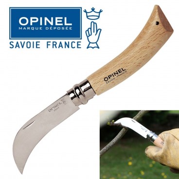 KNIFE OPINEL SERPETTE RONCOLA N. 8 COLTELLO LAVORO CAMPO CACCIA SURVIVOR FOLDING