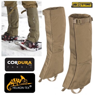 Ghette HELIKON-TEX Snowfall Gaiters in CORDURA® e VersaStretch® Militari Caccia