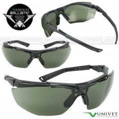 Occhiali UNIVET 5X1B BALLISTIC Balistici Lenti con Protezione Balistica SMOKE