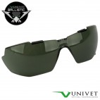 Occhiali UNIVET 5X1B BALLISTIC Balistici Lenti con Protezione Balistica SMOKE