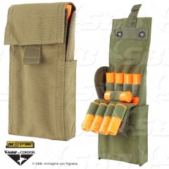 Porta Cartucce 25 celle cal.12 CONDOR MOLLE Nylon 1000D Gilet Tattico Cintura CY