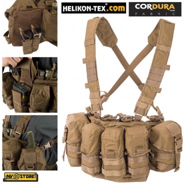 Gilet Tattico HELIKON-TEX Guardian Chest Rig CORDURA® Militare Softair Coyote CY