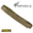 CINTURA VELCROGRIP BELT DEFCON 5 SENZA FIBBIE 38mm MILITARE SOFTAIR UNIFORMI OD