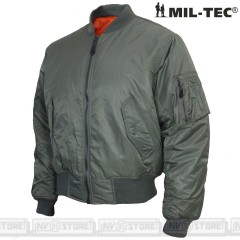 Bomber Alpha MA1 MILTEC TEESAR Nylon 100% Flight Jacket REVERS Pilota Aviatore O