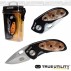 KNIFE COLTELLO TRUE UTILITY U100TU57 EMT PESCA SURVIVOR SURVIVAL FOLDING CAMPING