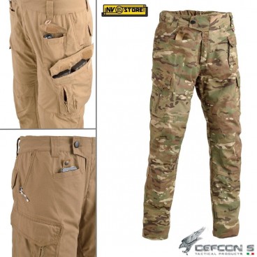 Pantaloni DEFCON 5 Panther Outdoor Tactical Pants RIP-STOP Militare Softair MC