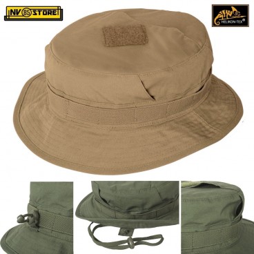 Boonie CPU Hat HELIKON-TEX Cappello Jungle Falda Corta Militare Softair COYOTE