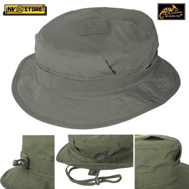 Boonie CPU Hat HELIKON-TEX Cappello Jungle Falda Corta Militare Softair VERDE OD