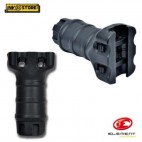 Impugnatura per Fucile Stubby Softair Rail Verticale Fissa Grip Maniglia Nero BK