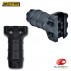 Impugnatura per Fucile Stubby Softair Rail Verticale Fissa Grip Maniglia Nero BK