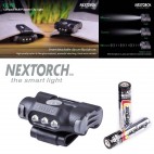 Torcia NEXTORCH UL10 Compact Clip Light 65 Lumens 18 Mt LED da Visiera Berretto