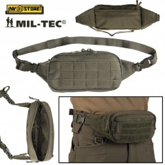 MARSUPIO TATTICO INCURSORE MILTEC MIL-TEC FANNY PACK MOLLE ASSAULT SOFTAIR VERDE