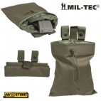 Porta Caricatori Esausti Richiudibile MILTEC MIL-TEC Tasca Utility Bag MOLLE OD