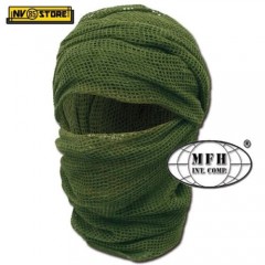 KEFIAH SCARF MESH MFH ORIGINALE SCIARPA SCIALLE RETE SNIPER MILITARE 190x90 OD