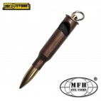 Portachiavi Proiettile Carabina Mosin in Metallo con Apribottiglie Militare MFH