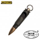 Portachiavi Proiettile Carabina AK-47 in Metallo con Apribottiglie Militare MFH