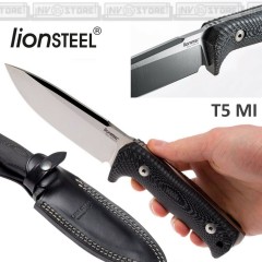 Knife Coltello LionSTEEL T5 MI Made in Italy Maniago Bushcraft Caccia Survivor
