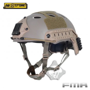 ELMETTO FMA HELMET FAST PJ TYPE RAIL LATERALE E SLITTE MILITARE SOFTAIR M/L DE