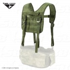 BRETELLE SUSPENDER PER CINTURONE IMBOTTITO TATTICO CONDOR MILITARE SOFTAIR OD