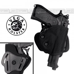 Fondina in Cordura VEGA HOLSTER SN2 per Beretta 92/98 Taurus PT92 con Sicura