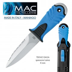 Knife Coltello SUB Tekno Daga MAC Coltellerie MADE IN ITALY Maniago 100% INOX